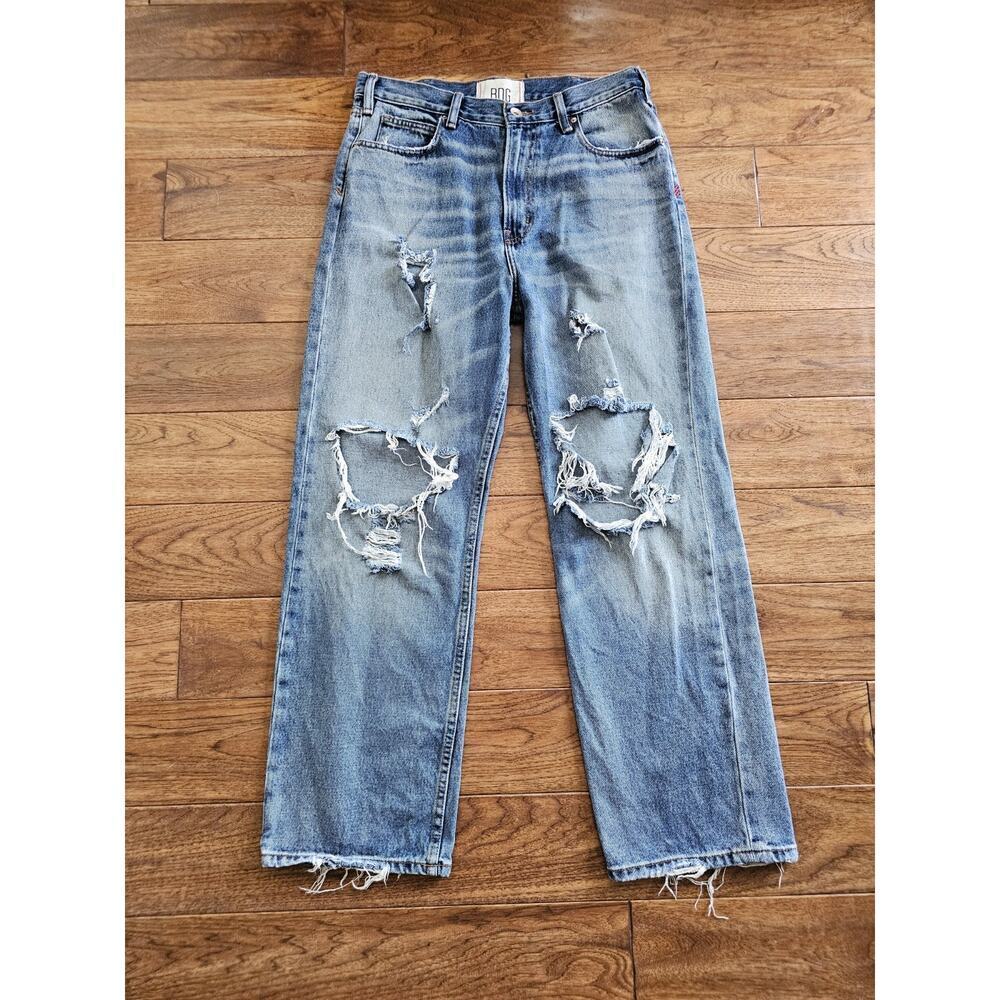 BGD Urban Outfitters Skate Fit Men's‎ Denim Jeans Size 32x30 Distressed Grunge